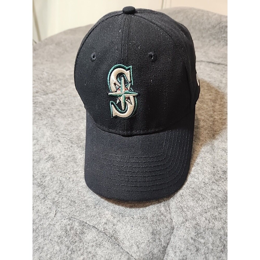 SEATTLE MARINERS New Era Hat Cap Mens Adjustable Strap Baseball League AUTHENTIC